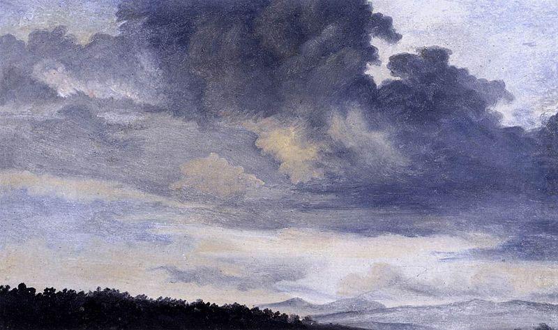 Pierre de Valenciennes Wolkenstudien china oil painting image